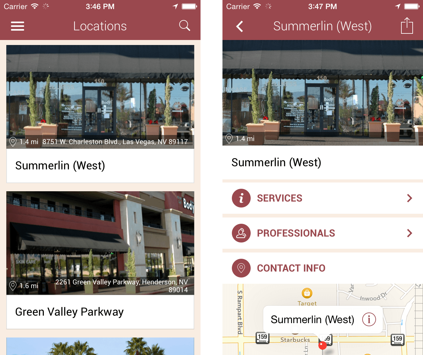 Body Spa Salons & Wellness screenshot