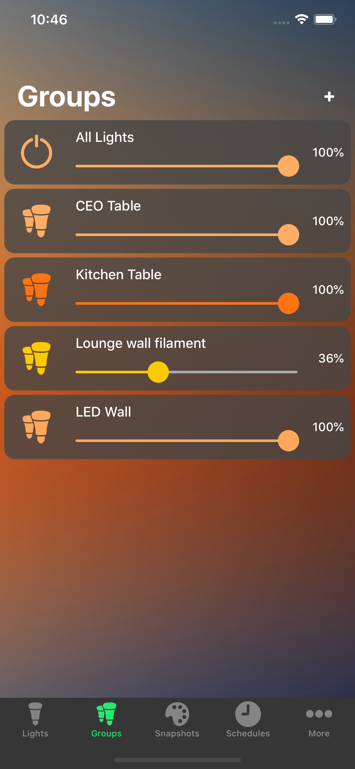 Hue Power iPhone screenshot 2