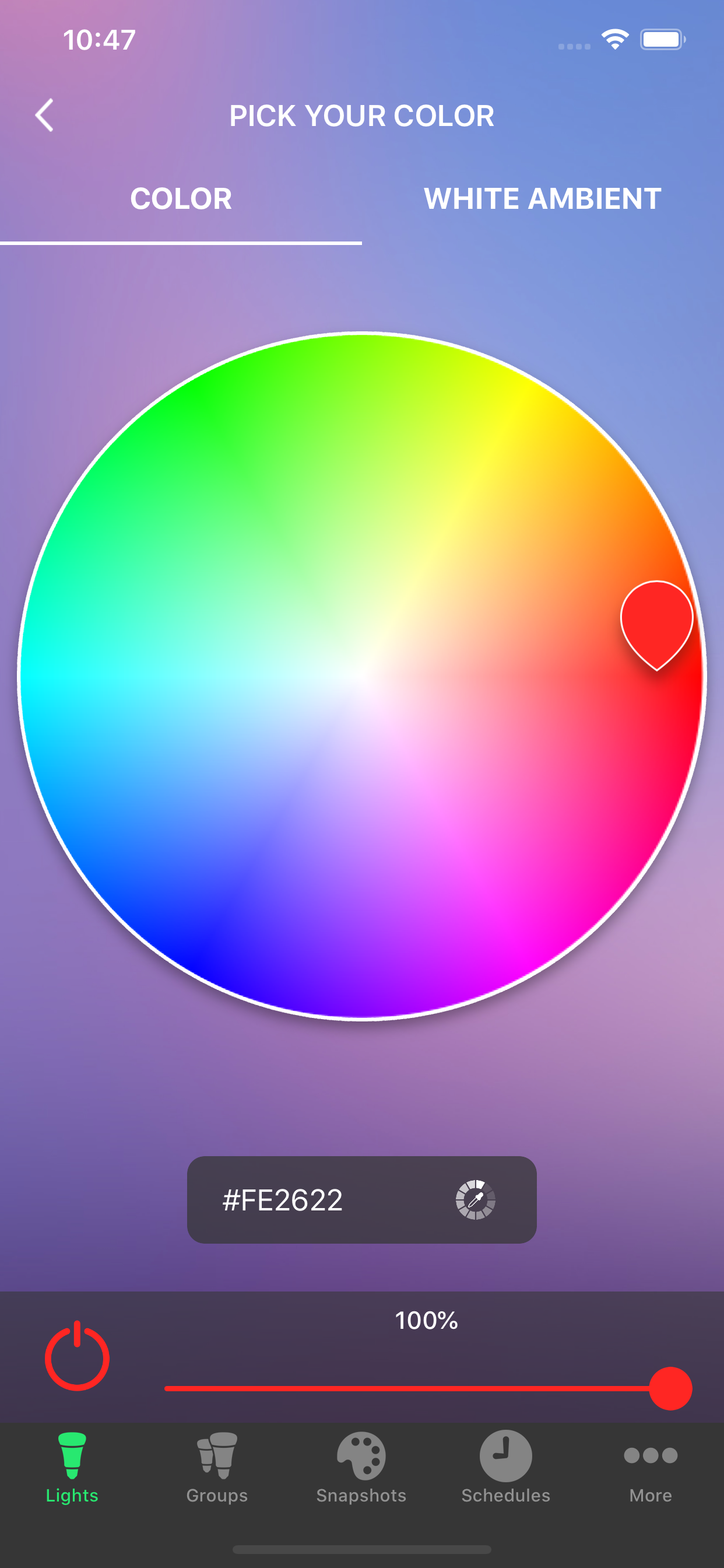 Hue Power iPhone screenshot 5