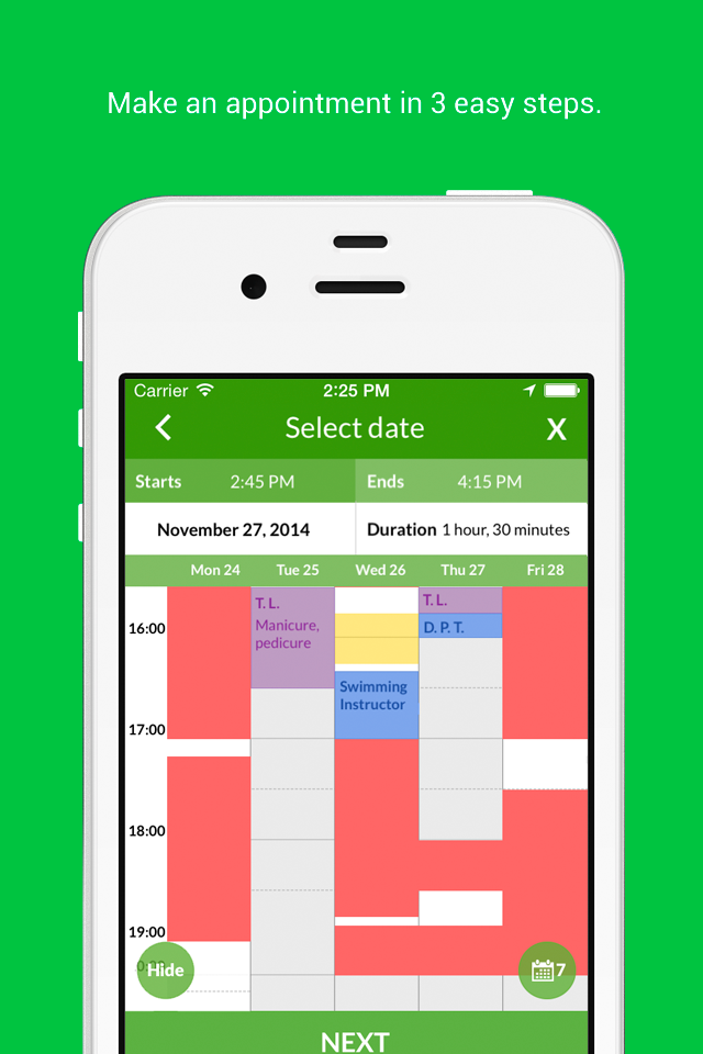 Tappointment iPhone screenshot 3